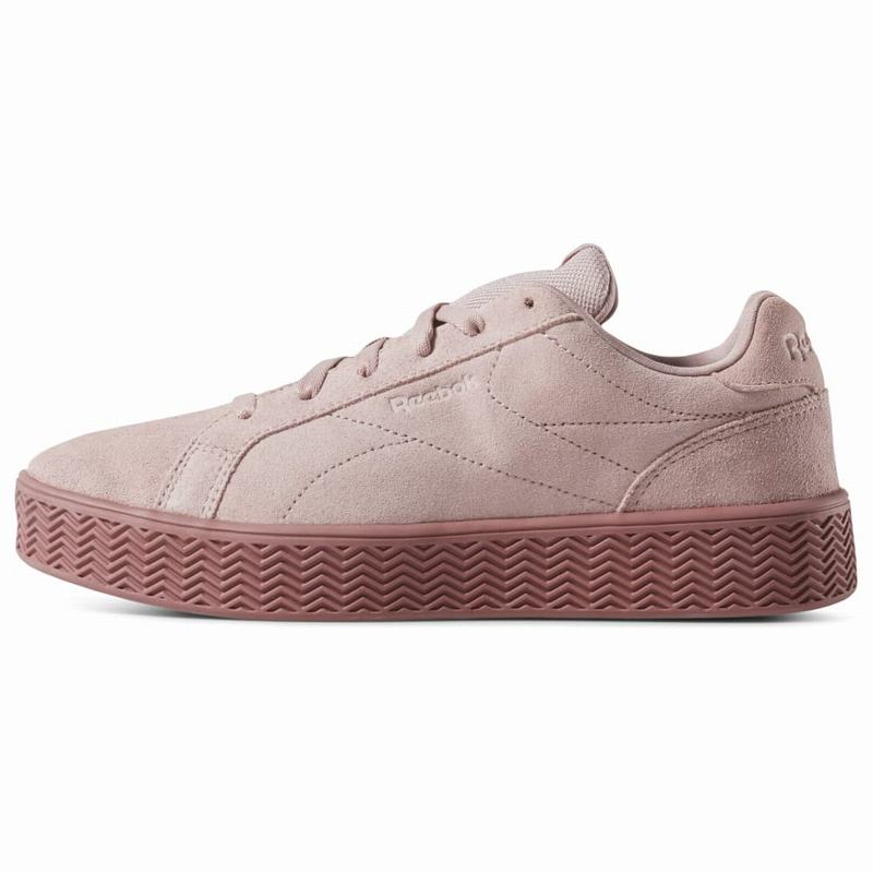 Tenisi Reebok Royal Complete Clean Dama Roz Romania RL3168KP